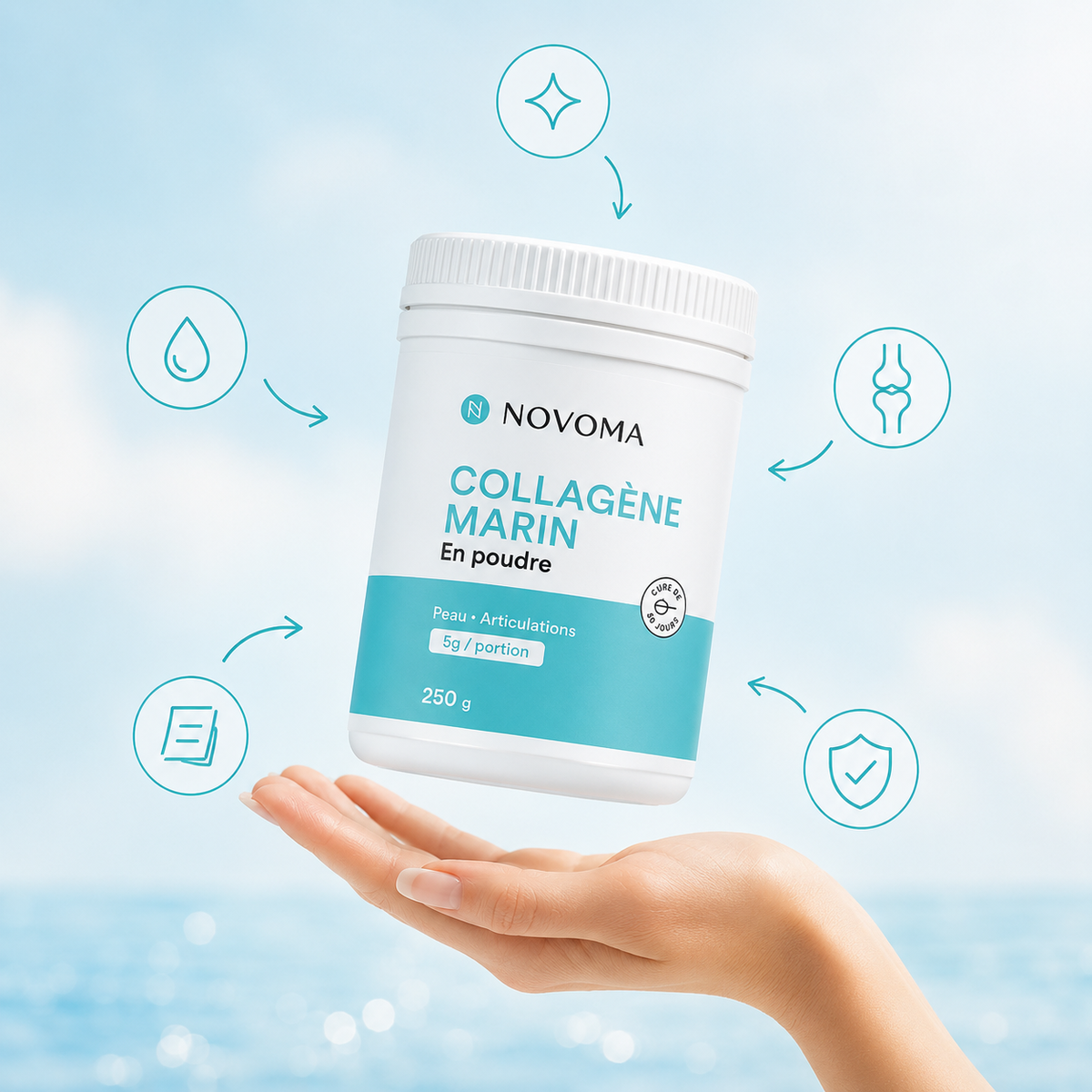 NOVOMA™ | Collagène Marin, Beauté & Articulations
