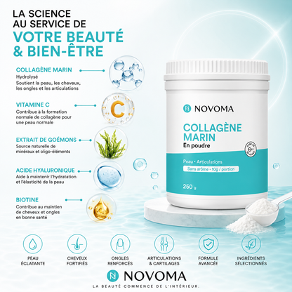 NOVOMA™ | Collagène Marin, Beauté & Articulations