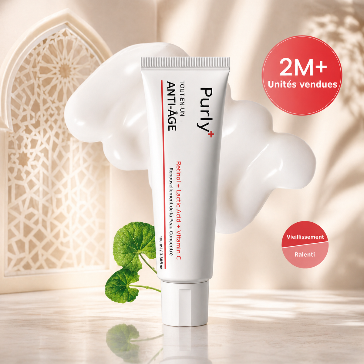 Purly™ | Crème Anti-Âge Tout-en-Un
